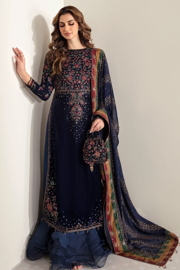 Embroidered Velvet Formal - Image 5