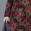 Lawn 3pc Unstitched Heavy Embroidered Suit With Embroidered Shaffon Dupatta - Image 3