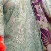 Lawn 3 Piece Heavy Chiken Kari Embroidered Suit With Silk Digital Printed Dupatta - Image 3